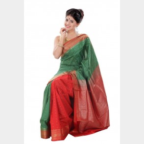 Bijoy Silk Katan Share from Tangail with blouse piece